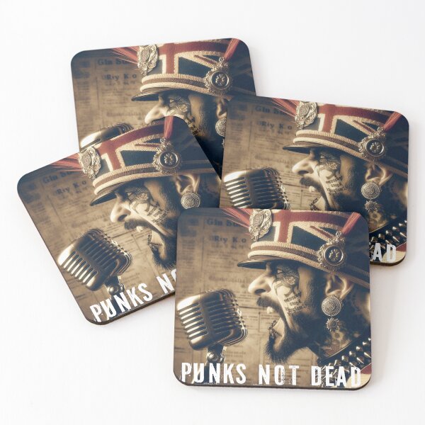 Item preview, GOD SAVE THE KING PUNKS NOT DEAD ENGLAND designed and sold by AiPoliviosArt.