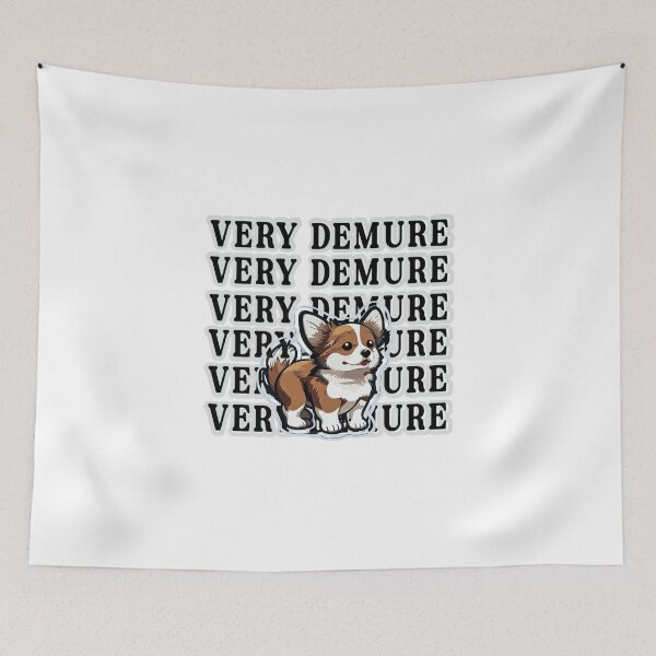 Item preview, Very demure Very Cutesy Dog designed and sold by Aymanerachif.