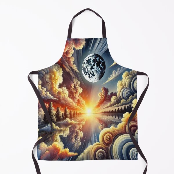 Item preview, Surreal Cosmic Sunset with Dreamlike Clouds designed and sold by yeesnhochu.