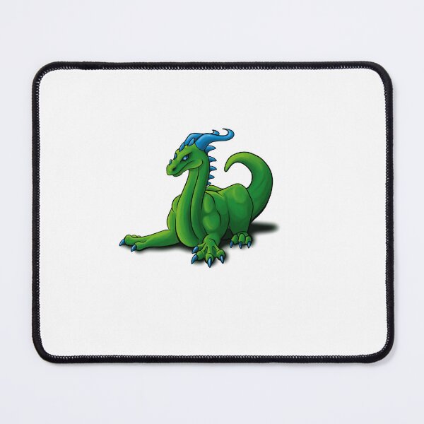 Item preview, Laying green dragon designed and sold by mecreations.