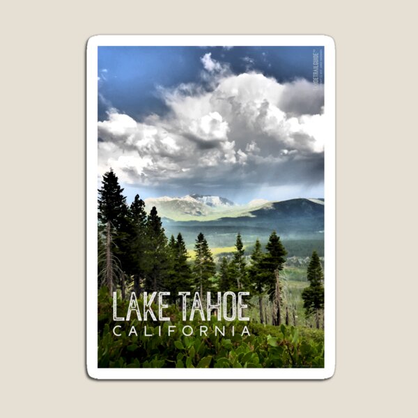 Storm Clouds Over Freel Peak (Lake Tahoe, CA) Magnet