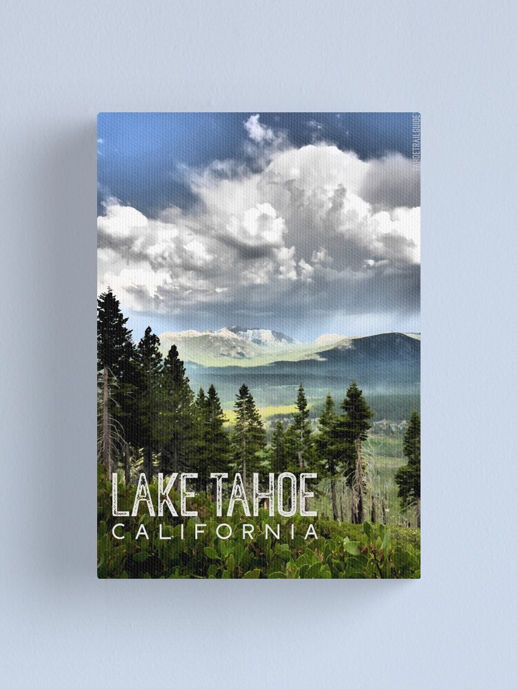 Alternate view of Storm Clouds Over Freel Peak (Lake Tahoe, CA) Canvas Print