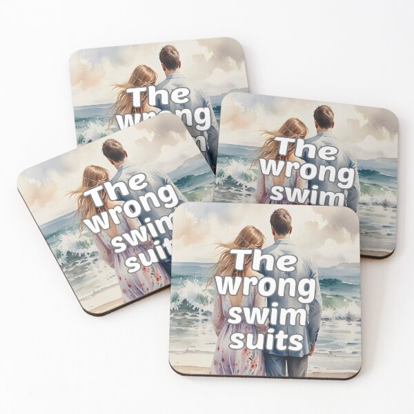 Item preview, The Wrong Swim Suits designed and sold by Surreallytee.