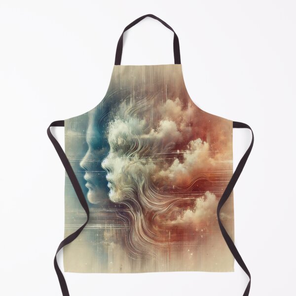 Item preview, Abstract Faces in the Clouds with Surreal Atmosphere designed and sold by yeesnhochu.