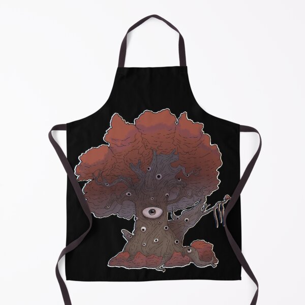 Item preview, Tree with Giant Eye and Reddish-Orange Leaves designed and sold by Rawecz Studio.