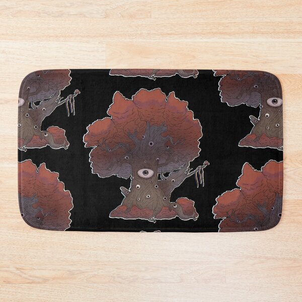 Item preview, Tree with Giant Eye and Reddish-Orange Leaves designed and sold by Rawecz Studio.