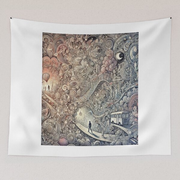 Item preview, Surreal Journey Through a Maze of Intricate Details	 designed and sold by yeesnhochu.