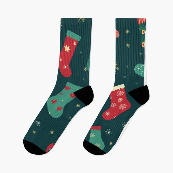Item preview, Christmas Socks Decor  designed and sold by GiraffeCreative.