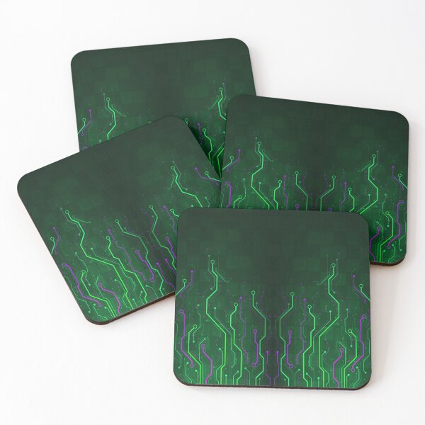 Item preview, Bionic Circuits Green designed and sold by Shawnsonartshop.