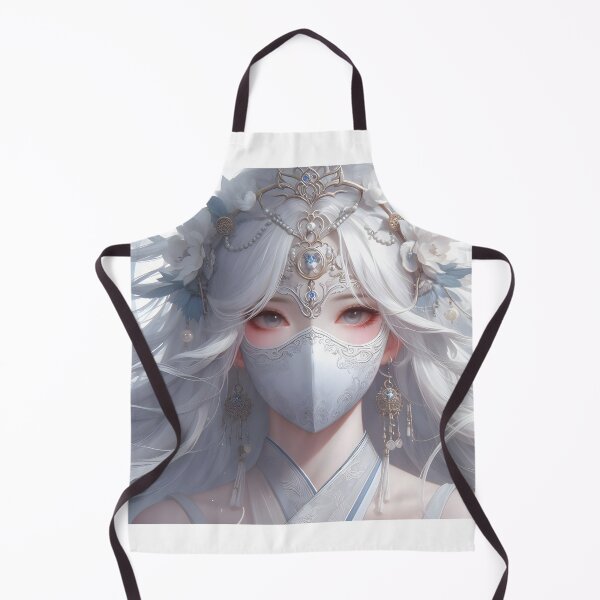 Item preview, White Mask Princess designed and sold by GalleryBrisArt.