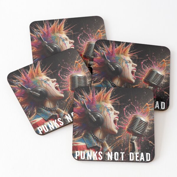 Item preview, GOD SAVE THE KING PUNKS NOT DEAD ENGLAND designed and sold by AiPoliviosArt.