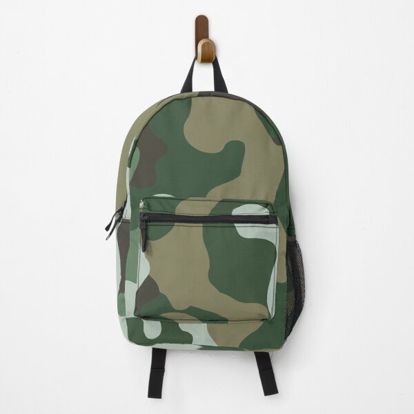 Item preview, Abstract camouflage pattern Design featuring muted greens, khaki, and light brown. designed and sold by HEMRO.
