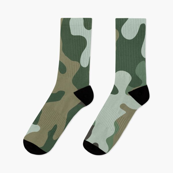 Item preview, Abstract camouflage pattern Design featuring muted greens, khaki, and light brown. designed and sold by HEMRO.