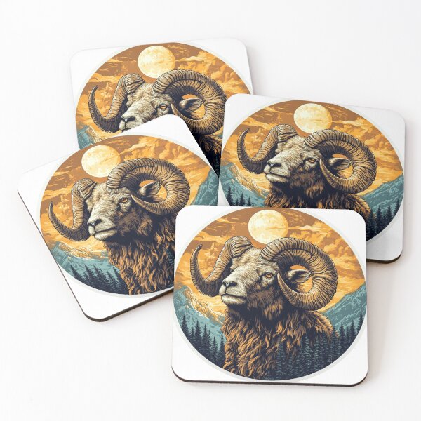 Item preview, Cute ram // angry ram // flowers // majestic // ram poster // hunter designed and sold by SMARTKIT  DESIGNAGENCY.