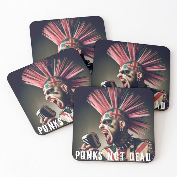Item preview, GOD SAVE THE KING PUNKS NOT DEAD ENGLAND designed and sold by AiPoliviosArt.