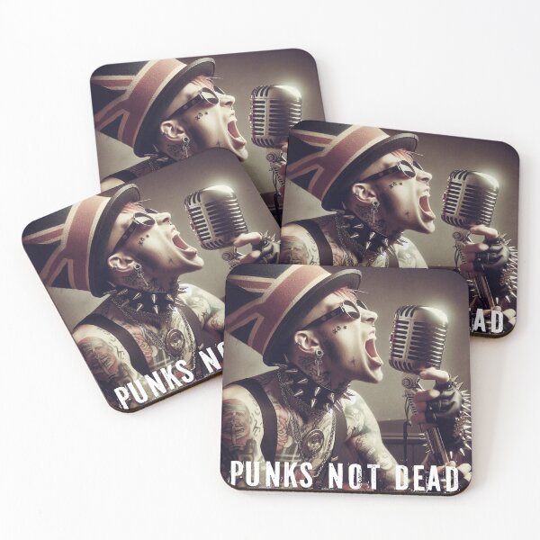 Item preview, GOD SAVE THE KING PUNKS NOT DEAD ENGLAND designed and sold by AiPoliviosArt.