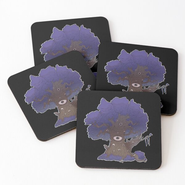 Item preview, Scary Tree with Purple Leaves designed and sold by Rawecz Studio.