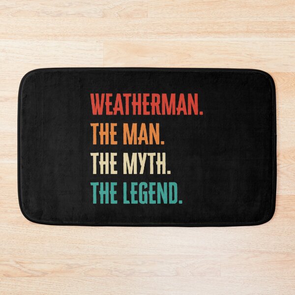 Item preview, Weatherman The Man Myth Legend Retro Vintage Funny Meteorologist  designed and sold by ivotee.