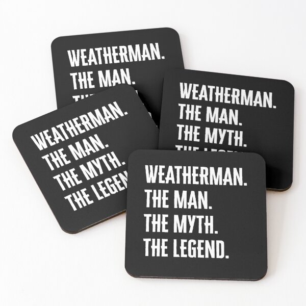 Item preview, Weatherman The Man Myth Legend Funny Meteorologist  designed and sold by ivotee.
