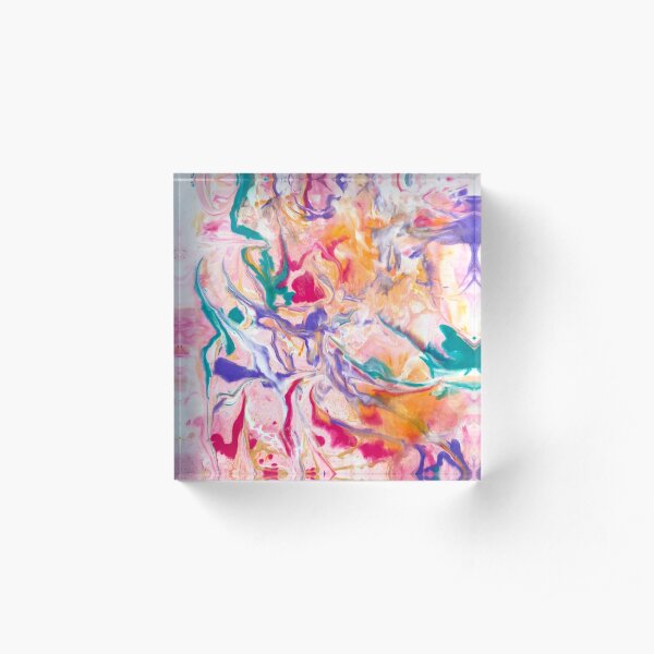 Marble 2 Acrylic Block