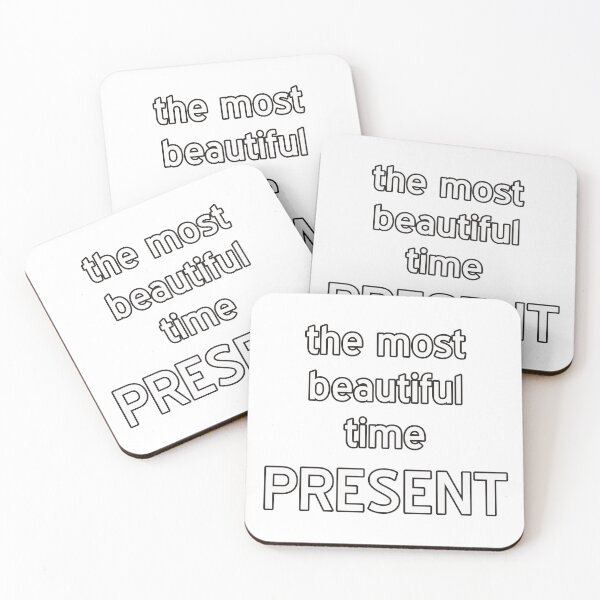 Item preview, Most beautiful time, Funny word sticker and t-shirt designed and sold by RedCircleArt.