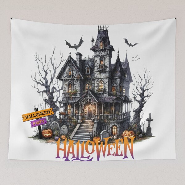 Item preview, Hunted Castle,Halloween designed and sold by deniz kaya.