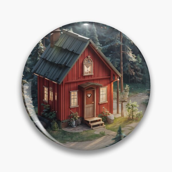 Item preview, Enchanted Swedish Woodland Cottage designed and sold by Marianne1108.