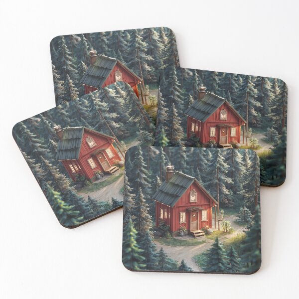 Item preview, Enchanted Swedish Woodland Cottage designed and sold by Marianne1108.