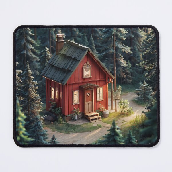 Item preview, Enchanted Swedish Woodland Cottage designed and sold by Marianne1108.