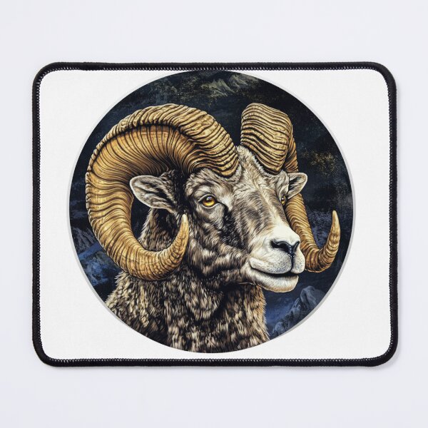 Item preview, Cute ram // angry ram // flowers // majestic // ram poster // hunter designed and sold by SMARTKIT DESIGNAGENCY.
