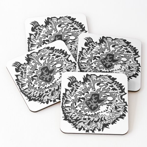 Item preview, Contortion - Grayscale designed and sold by ZikuPrints.