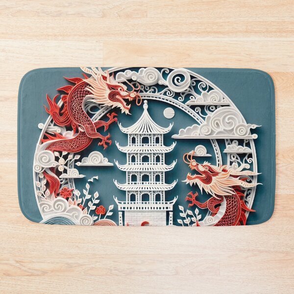 Item preview, Papercraft Red Dragon designed and sold by Catobix.