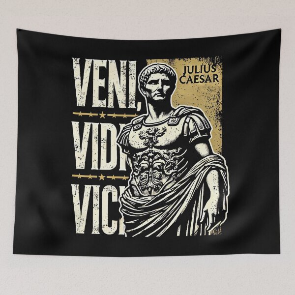 Item preview, Veni Vidi Vici Iconic Julius Caesar Victory designed and sold by Printend _.