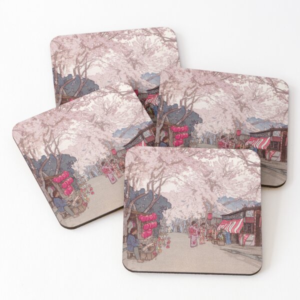 Item preview, Avenue of Cherry Trees by Yoshida Hiroshi designed and sold by Takeda-art.