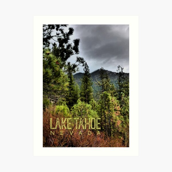 Spooner Summit (Lake Tahoe, Nevada) Art Print
