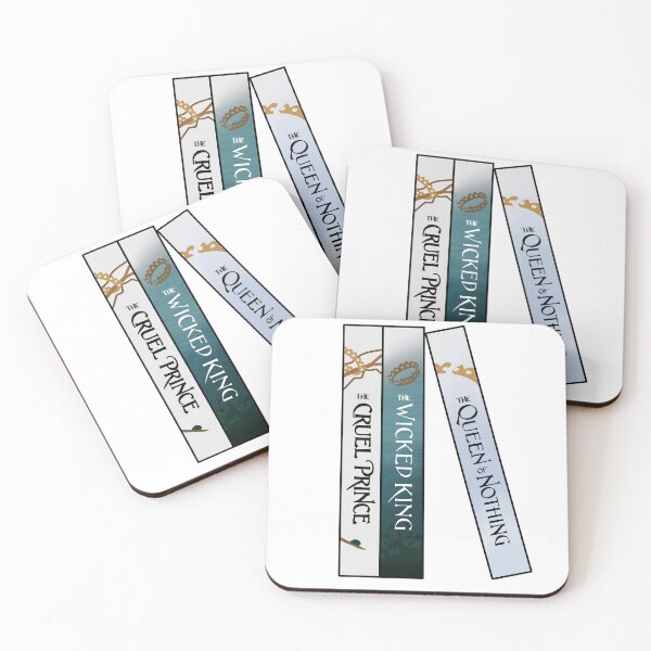 Item preview, The Folk Of The Air Series Cruel Prince, Wicked King and Queen Of Nothing Book Spines designed and sold by AveryBMS.