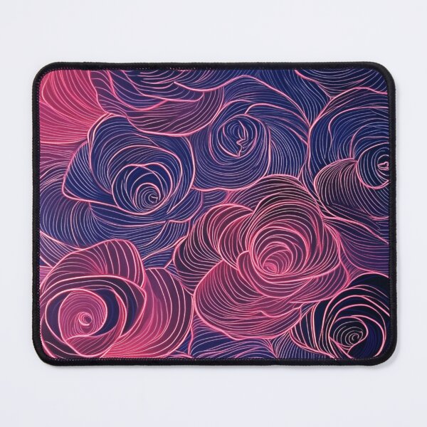 Item preview, Pretty abstract flowers pattern designed and sold by SmileshareShop.