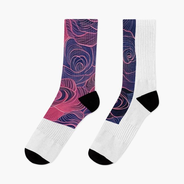 Item preview, Pretty abstract flowers pattern designed and sold by SmileshareShop.