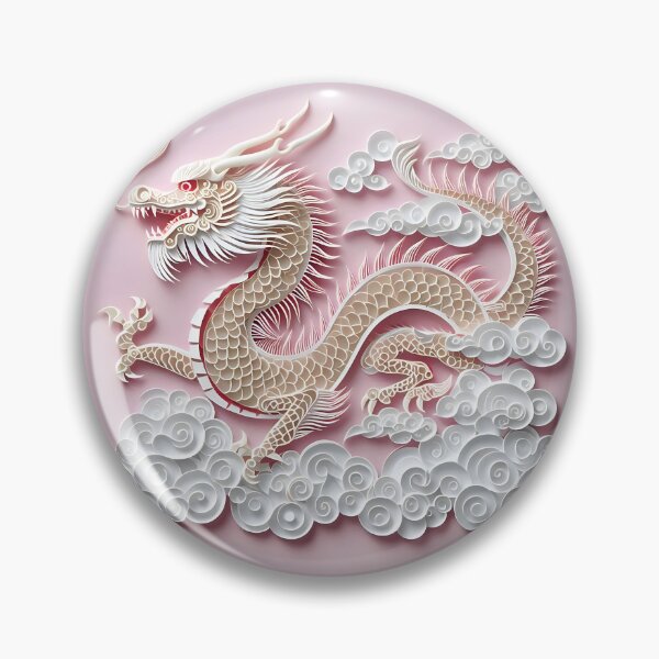 Item preview, Papercraft White Dragon designed and sold by Catobix.
