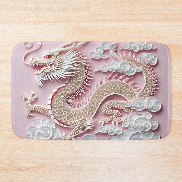 Item preview, Papercraft White Dragon designed and sold by Catobix.
