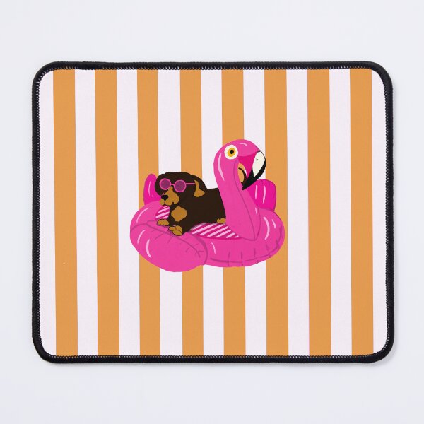 Item preview, Floating flamingo's designed and sold by diddlysquatsart.