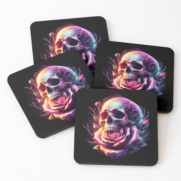 Item preview, Skull and Rose designed and sold by AbsoluteA.
