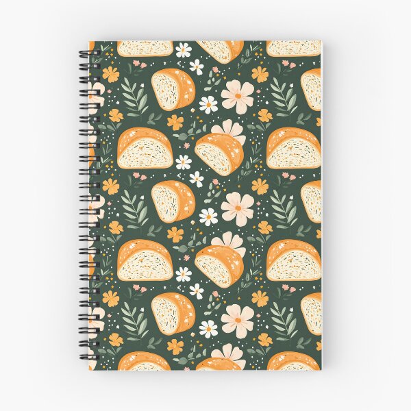 Item preview, Sourdough Bread Seamless Floral Pattern designed and sold by palaco210.