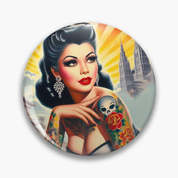 Item preview, Sexy Inked Girl designed and sold by PulpVintage.