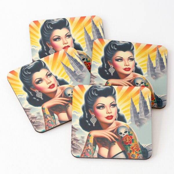Item preview, Sexy Inked Girl designed and sold by PulpVintage.