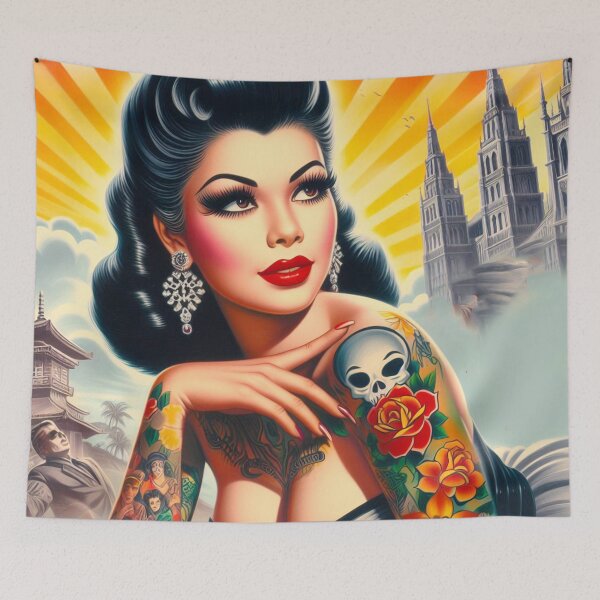 Item preview, Sexy Inked Girl designed and sold by PulpVintage.