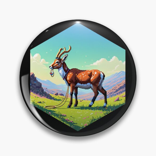 Item preview, Earring Antelope designed and sold by AbsoluteA.
