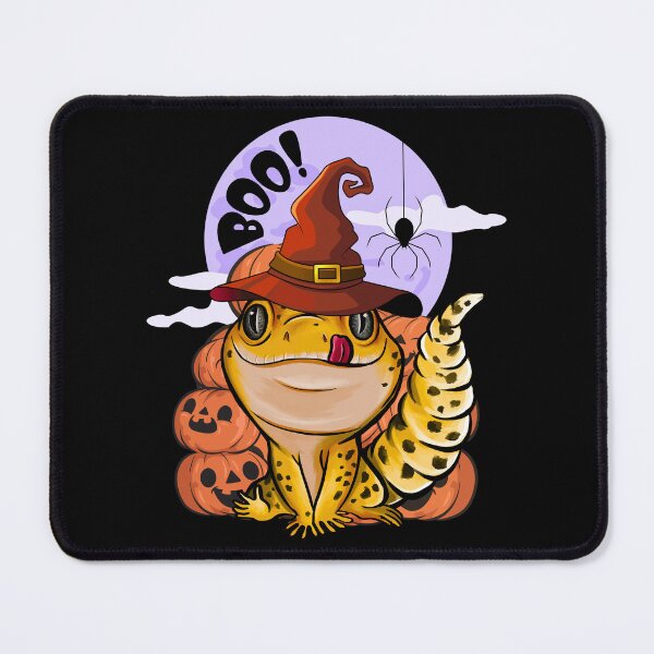 Item preview, Happy Halloween Leopard Gecko Design designed and sold by BeataY6Art.
