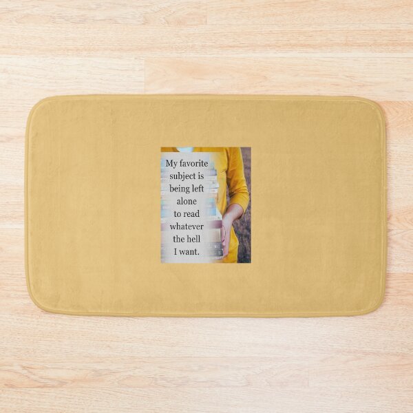 Item preview, My Favorite Subject designed and sold by Project Remission, LLC.