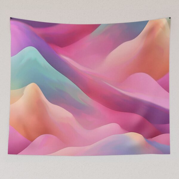 Aperçu de l'œuvre Wavy peaks créée et vendue par clarazen.